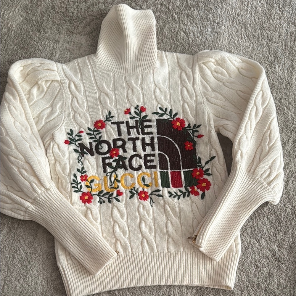 Gucci x North Face Sweater Cable